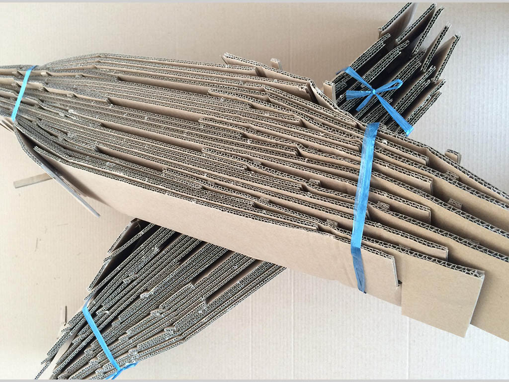 瓦楞纸组合卡板